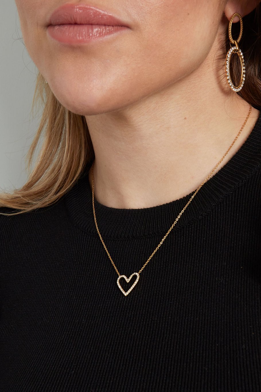 glitter lover necklace Picture3
